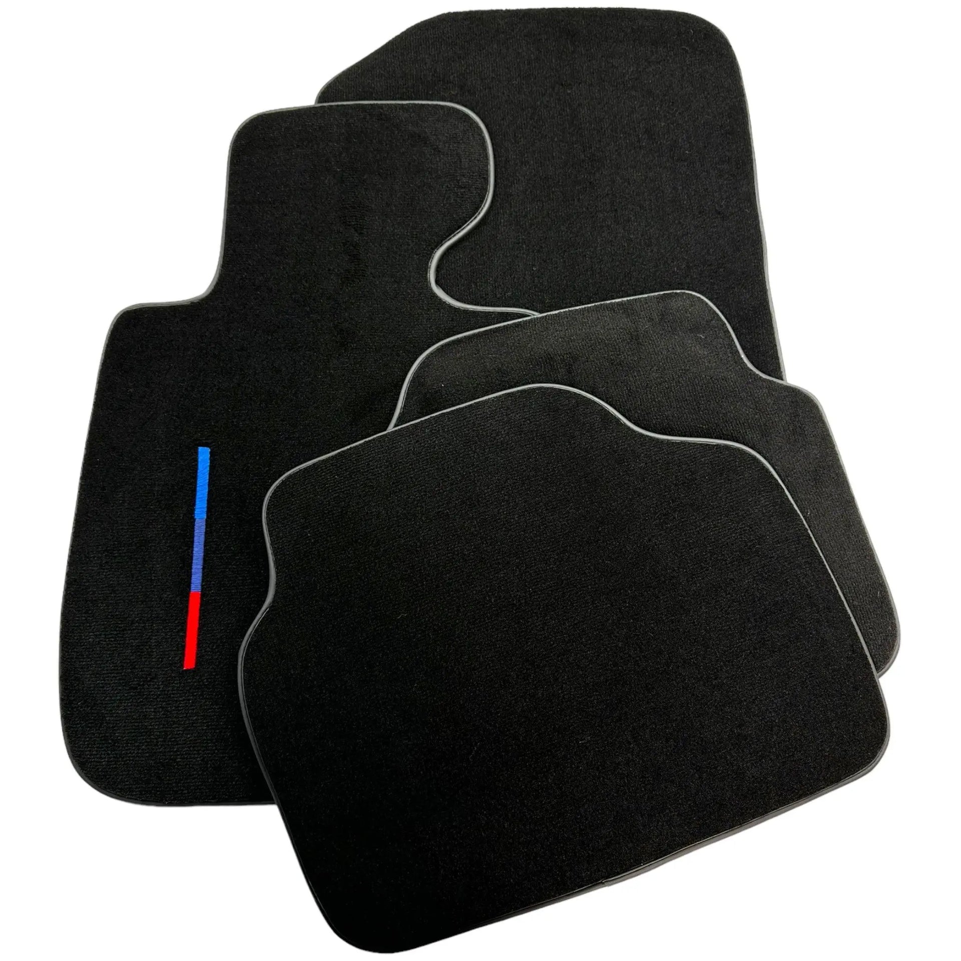 Black Floor Mats For BMW 3 Series E90 Tailored Set - AutoWin