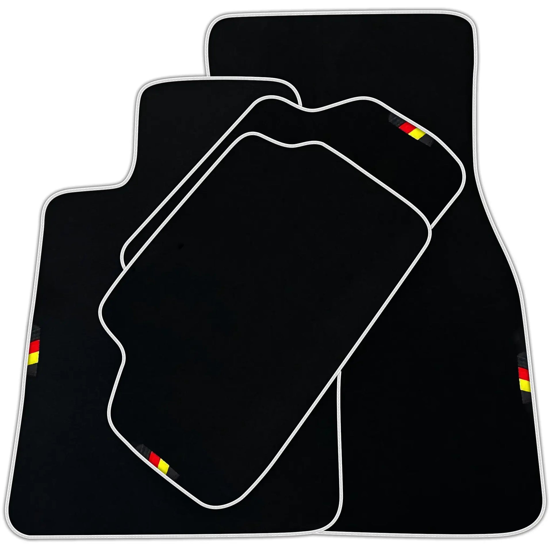 Black Floor Mats For BMW 6 Series E63 Germany Edition AutoWin Brand | Various Trim Colors