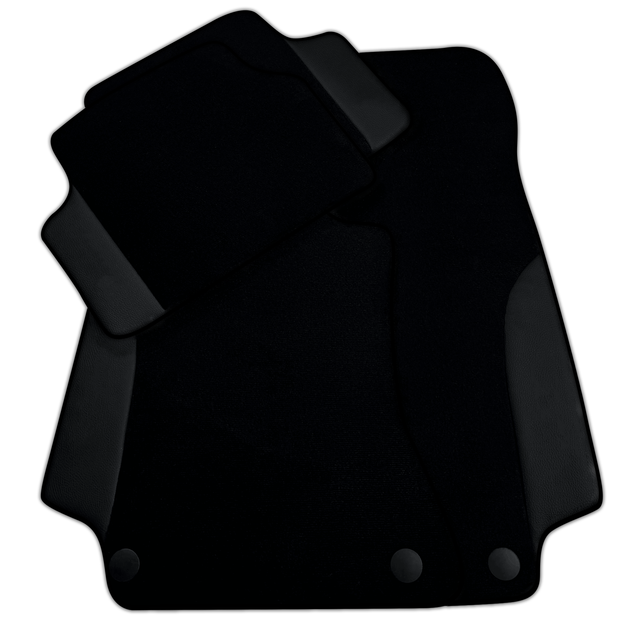 Customizable Black Floor Mats For Mercedes Benz E-Class W211 Sedan (2002-2009)