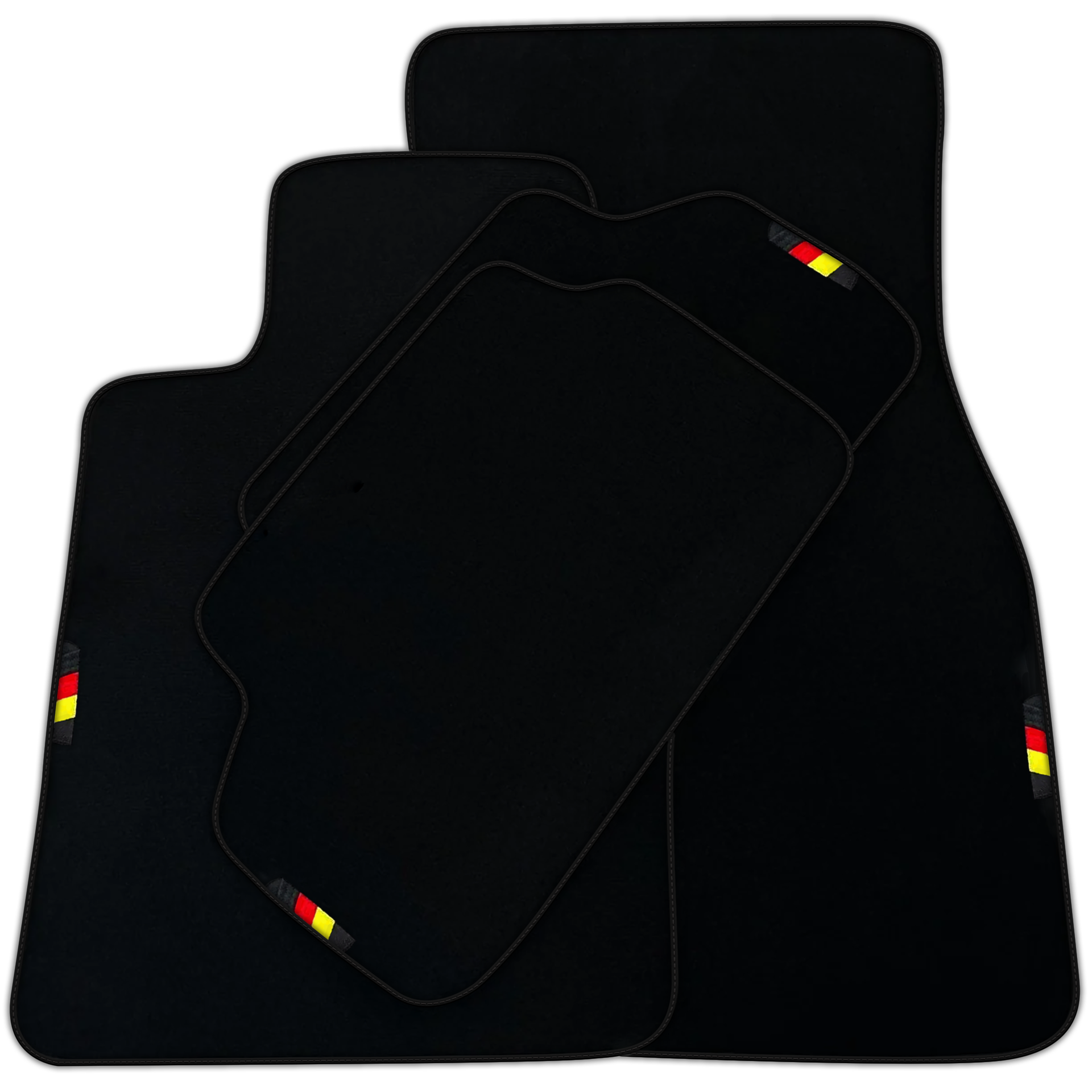 Black Floor Mats For BMW 3 Series E90 Germany Edition | Various Trim Colors