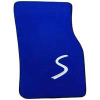 Blue Floor Mats for Mini Cabrio R52 Convertible (2004-2009) - AutoWin