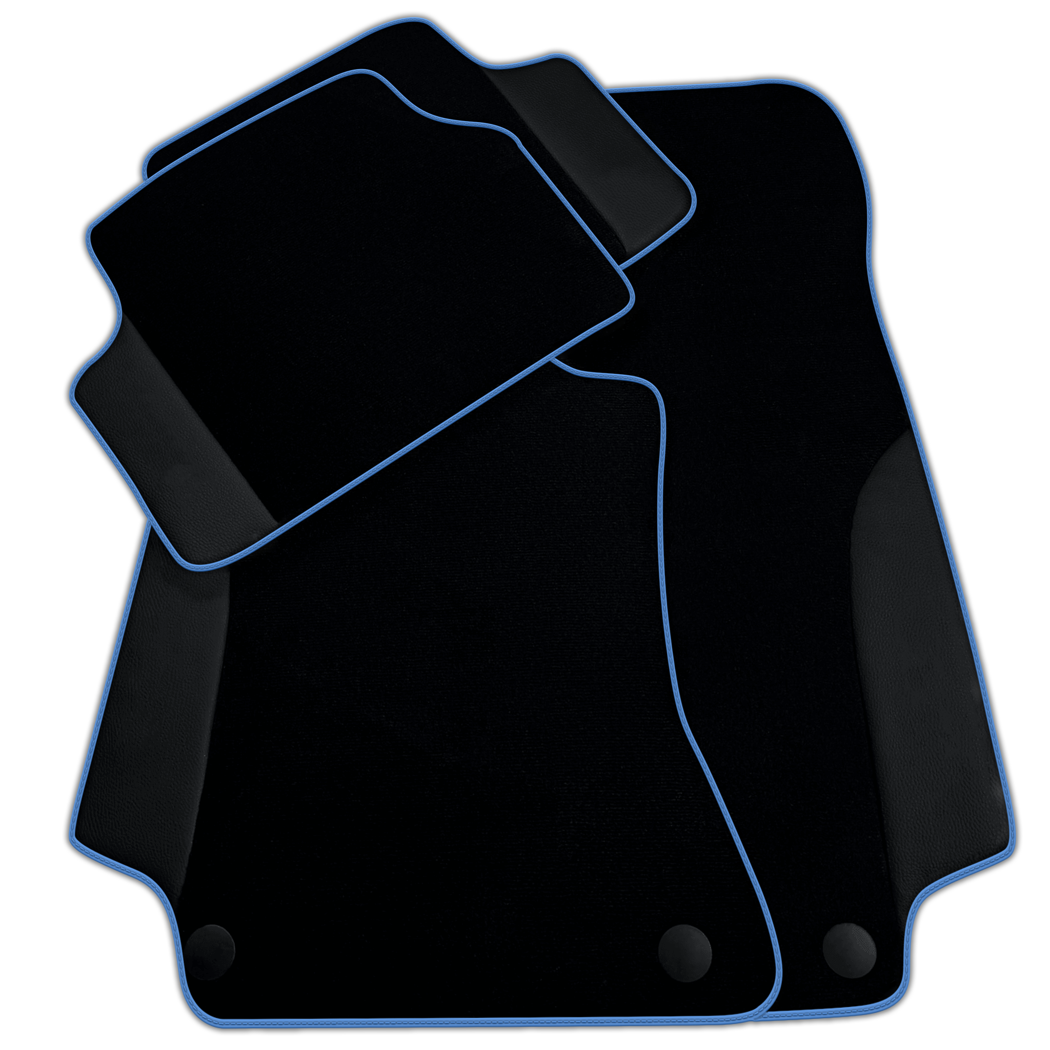 Customizable Black Floor Mats For Mercedes Benz GLE-Class C167 Coupe - 5 Seats (2020-2023) Hybrid