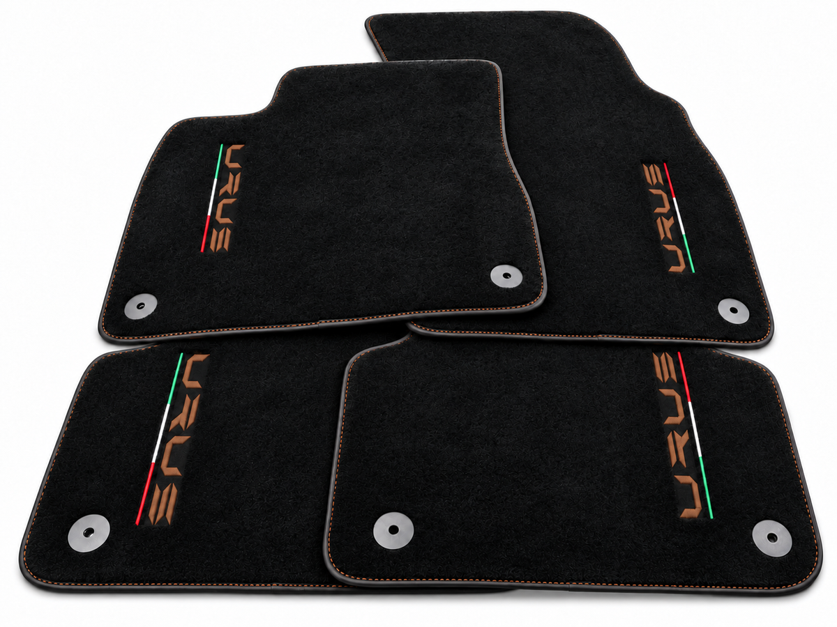 Customizable Floor Mats For Lamborghini Urus Red Tailored Carpets