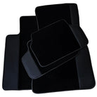 Customizable Black Mats For BMW 4 Series G23 Convertible With Leather - AutoWin