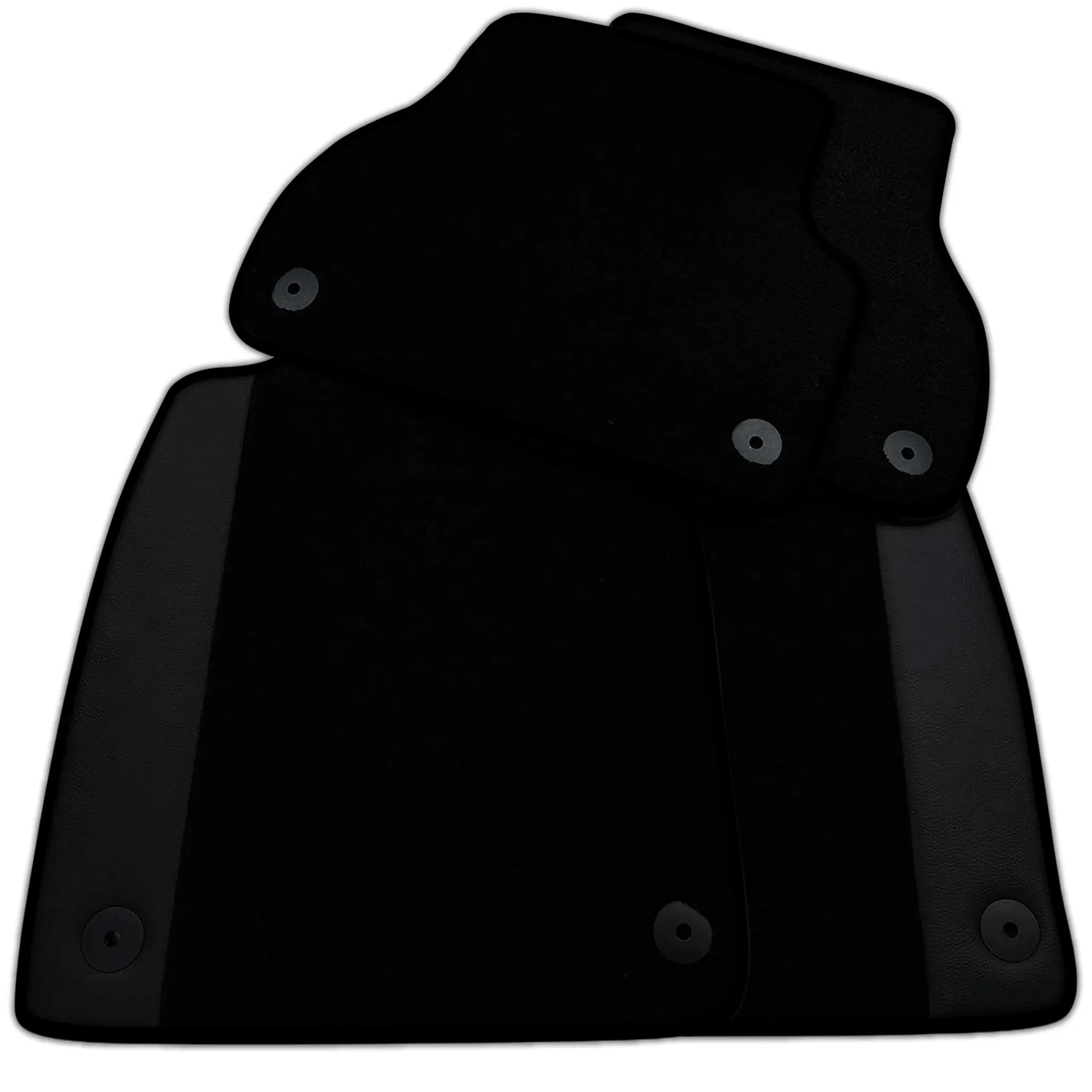 Customizable Black Floor Mats for Audi A3 - 5-door Sportback (MHEV) Mild Hybrid Electric Vehicle (2021 - 2024)