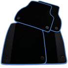 Customizable Black Floor Mats for Audi A3 - 5-door Sportback (MHEV) Mild Hybrid Electric Vehicle (2021 - 2024)