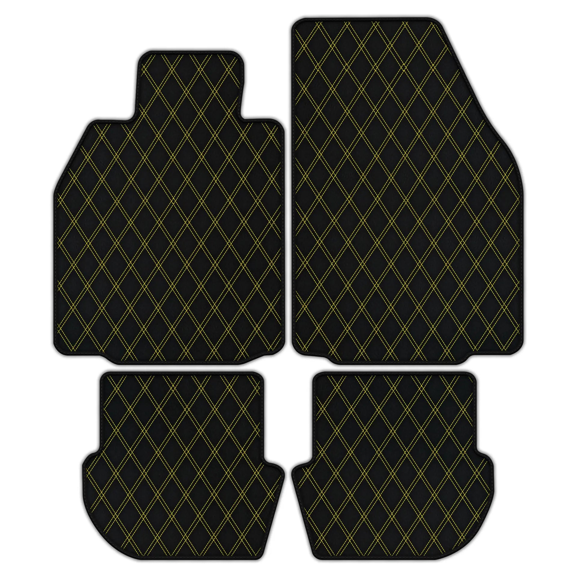 Custom Luxury Leather Floor Mats for Porsche 911 - 997 (2004-2012)