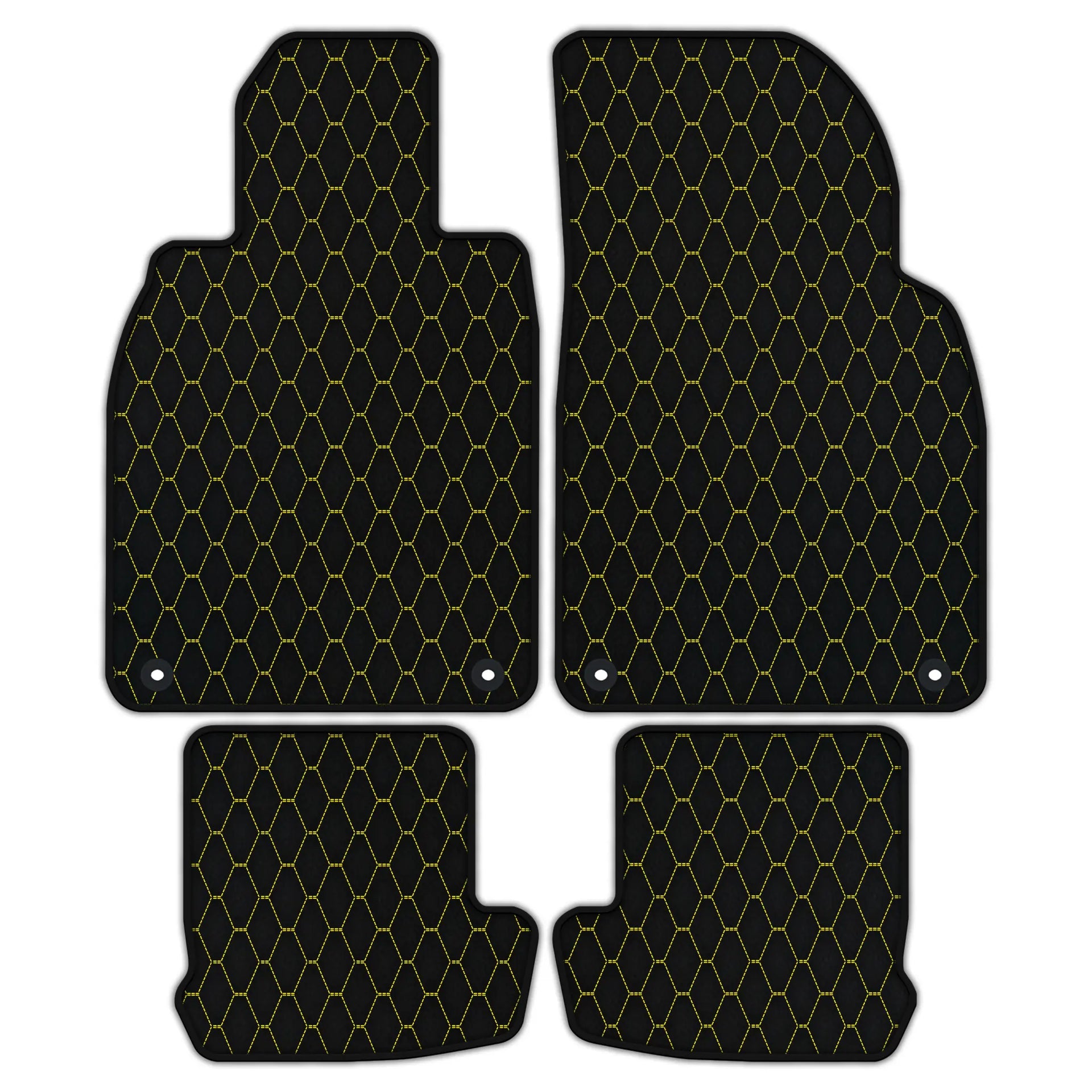 Custom Diamond Leather Floor Mats for Porsche 991 (2012-2019)
