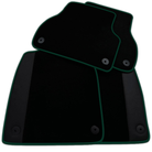 Customizable Black Floor Mats for Audi A5 - F57 Convertible (2017-2020)