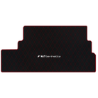 Premium Black Leather Floor Mats for Ferrari California | Full Set