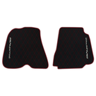 Premium Black Leather Floor Mats for Ferrari F12 (2012-2022)