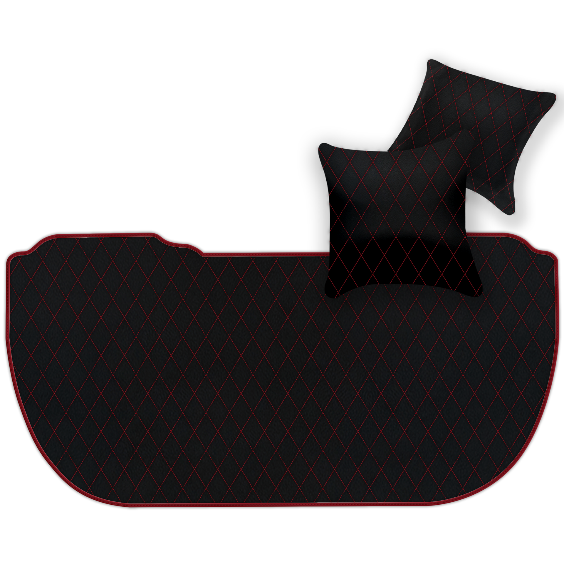 Black Leather Floor Mats for Bentley Mulsanne (2010-2020) | AW1 Design