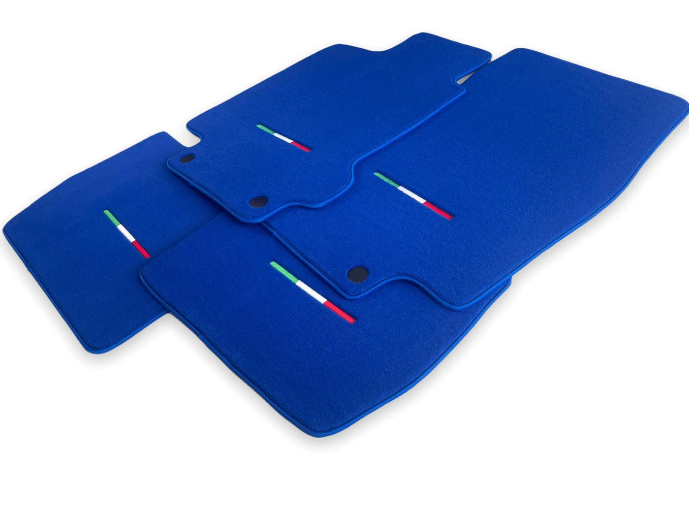 Floor Mats For Maserati GranTurismo S (2008-2012) Blue IT Edition - AutoWin