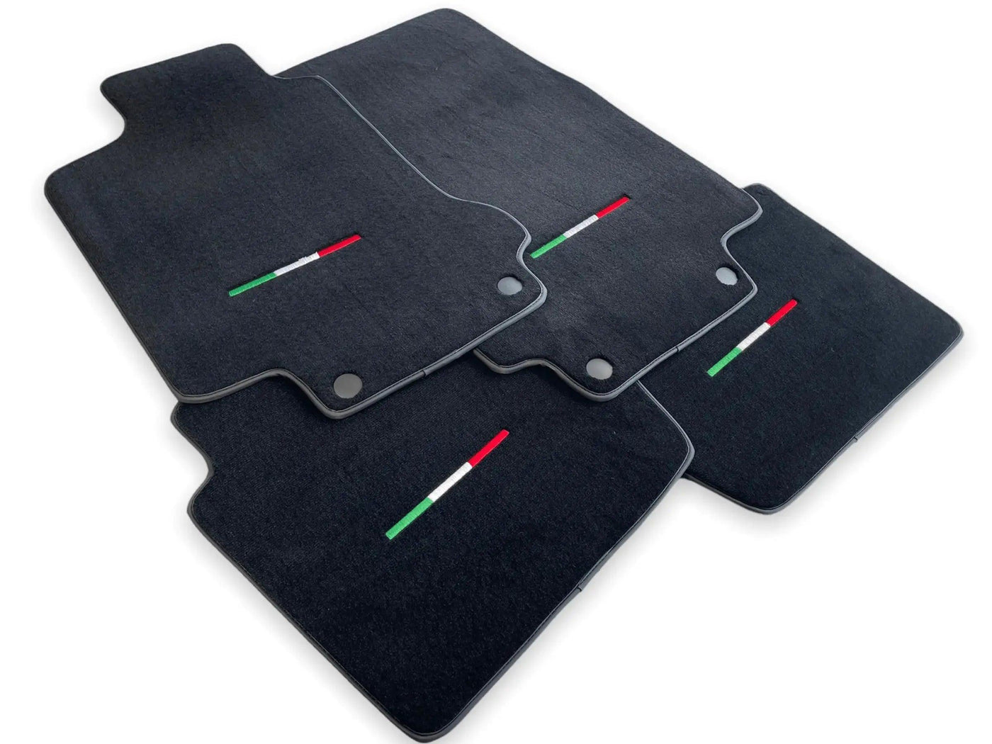 Floor Mats For Maserati GranTurismo Sport (2012-2019) Black IT Edition - AutoWin
