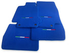 Floor Mats For Maserati GranTurismo Sport (2012-2019) Blue IT Edition - AutoWin