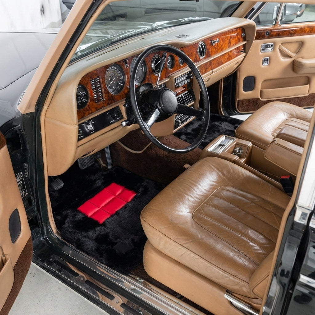 Leather Floor Mats for Rolls Royce Wraith (2013-2023) - AutoWin.EU