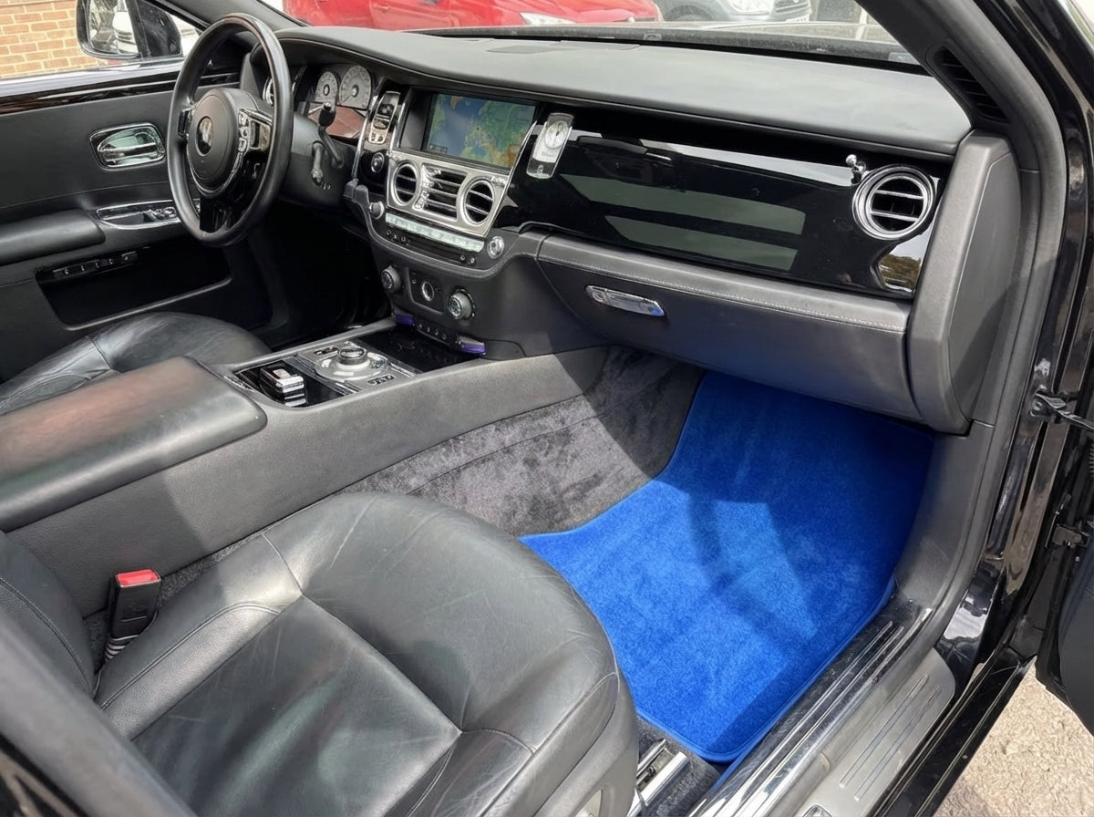 Floor Mats For Rolls Royce Ghost Series I (2010–2020) Blue