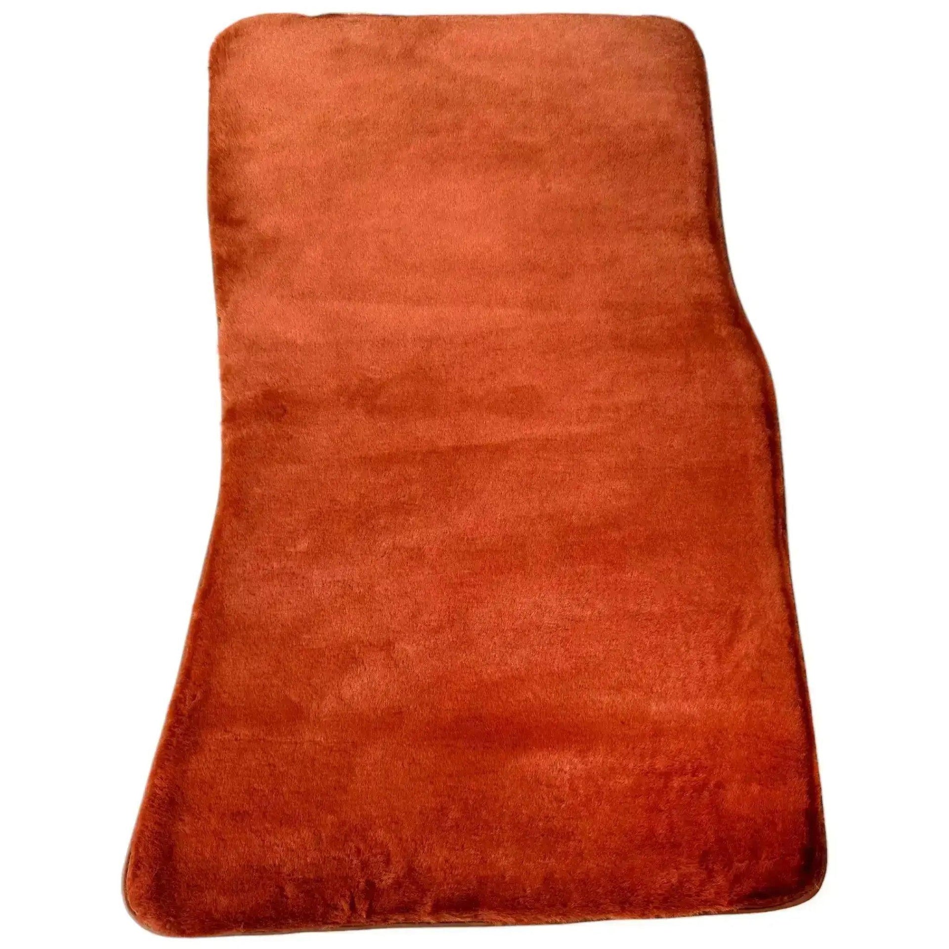 Ginger Color Sheepskin Floor Mats for Rolls-Royce Dawn (2016-2023) - AutoWin