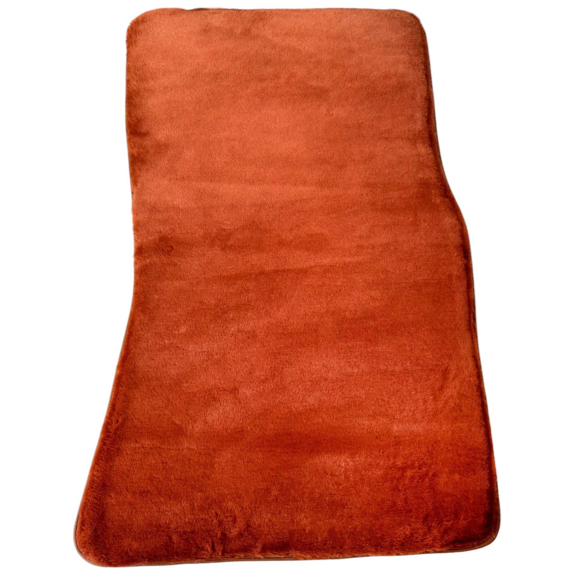 Ginger Color Sheepskin Floor Mats for Rolls-Royce Spectre (2023-2024) - AutoWin