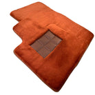 Ginger Color Sheepskin Floor Mats for Rolls-Royce Spectre (2023-2024) - AutoWin