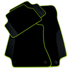 Customizable Black Floor Mats For Mercedes Benz E-Class A207 Convertible (2010-2013)