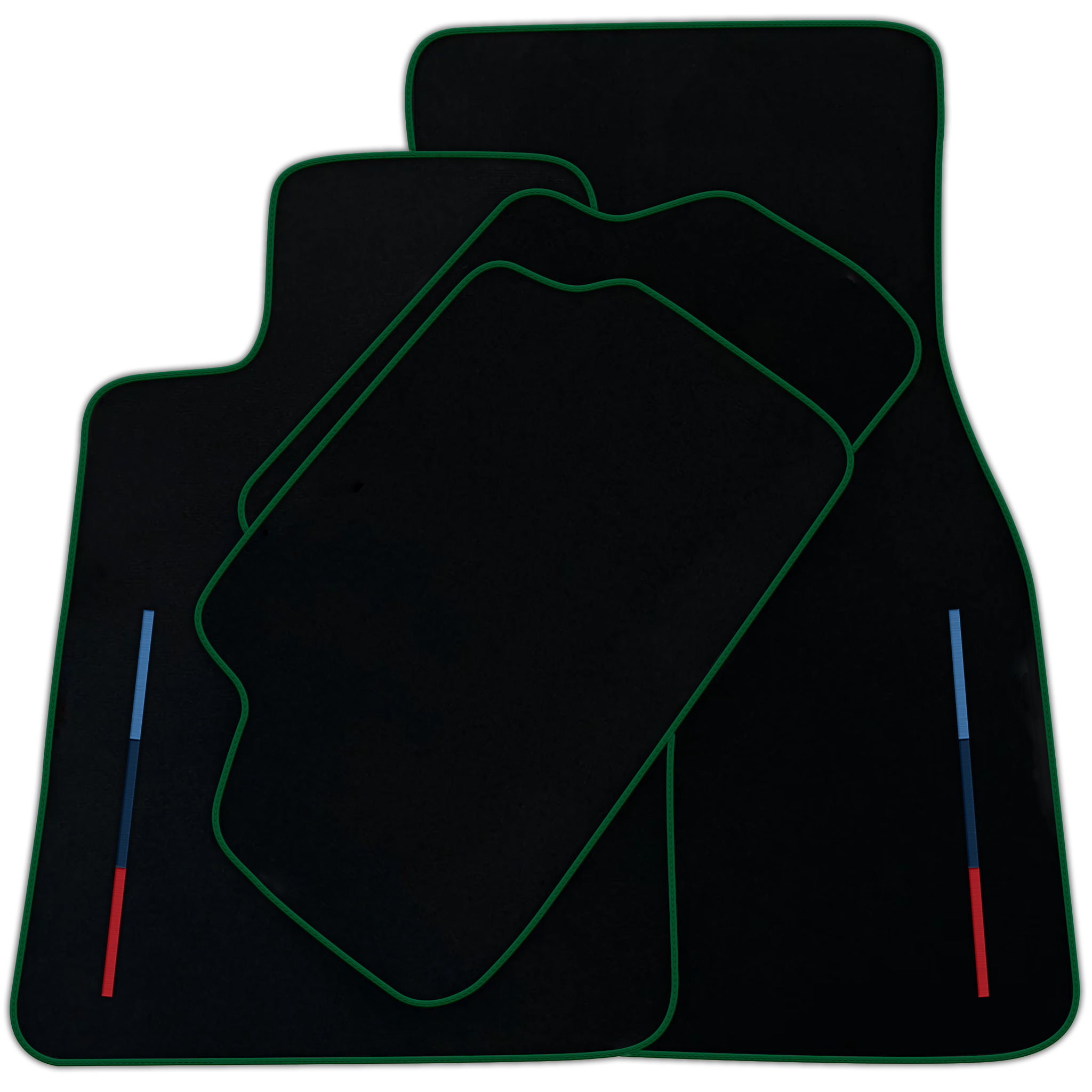 Black Floor Mats For BMW 3 Series E90 Tailored Set | Various Trim Colors