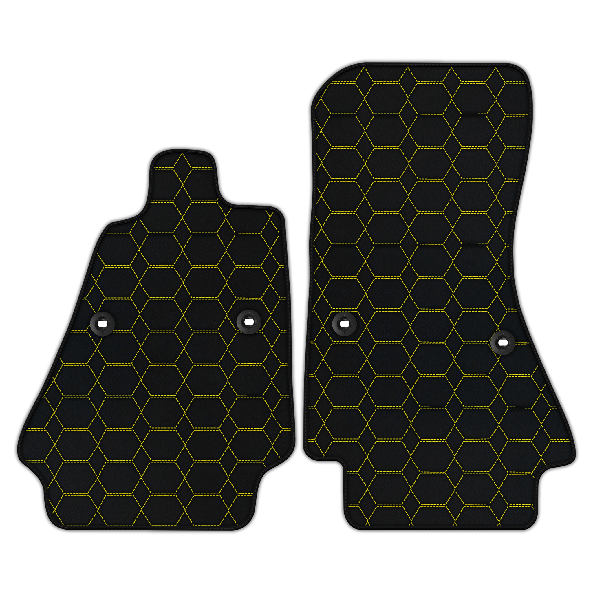 Premium Custom Leather Floor Mats for Bugatti Chiron (2016-2022)