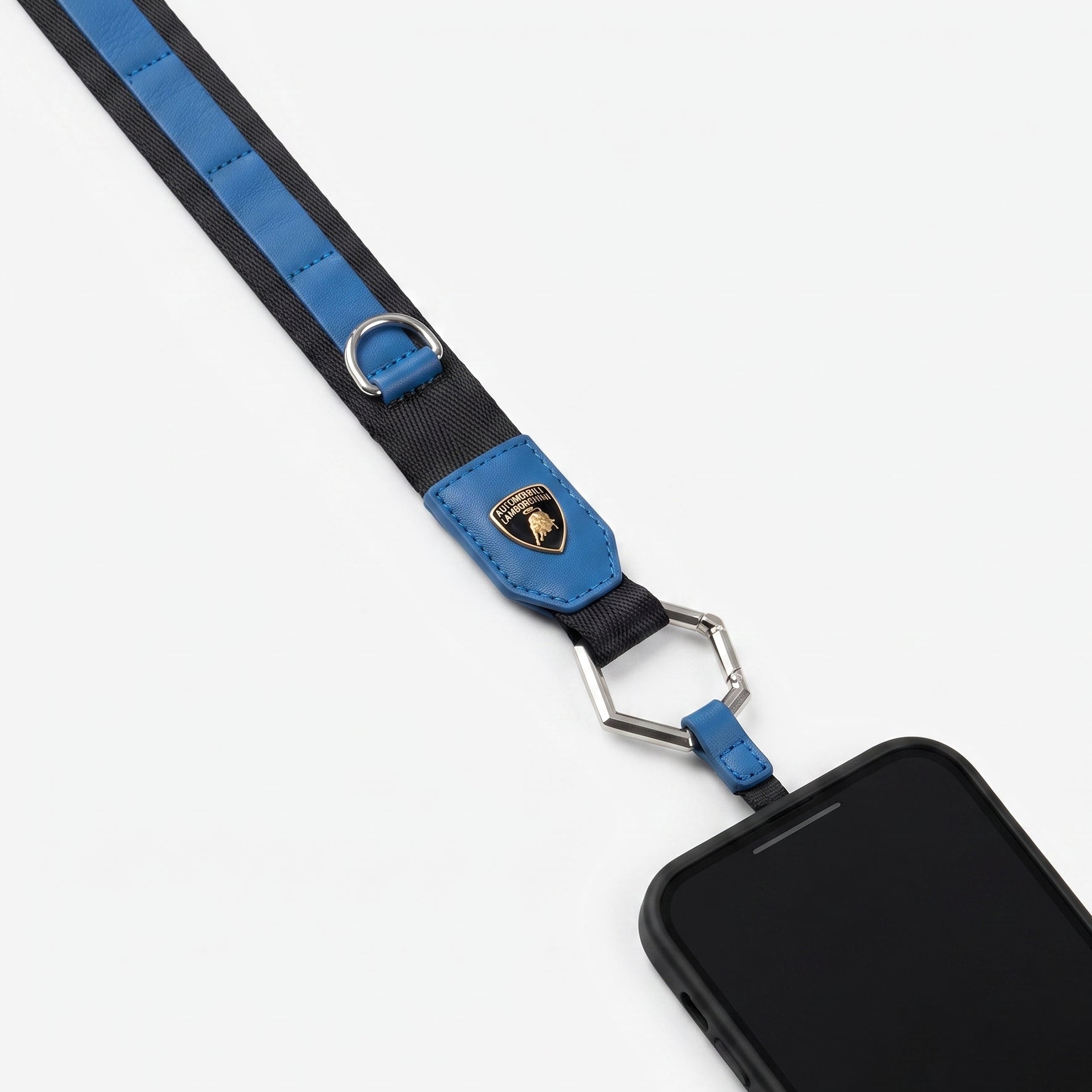 Lamborghini D1 Universal Crossbody Phone Lanyard Strap – Blue