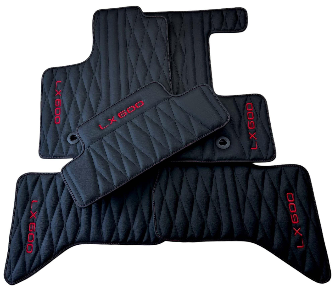 Leather Floor Mats For Lexus LX 600 (2022-2024) - AutoWin