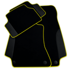 Customizable Black Floor Mats For Mercedes Benz E-Class A207 Convertible (2010-2013)