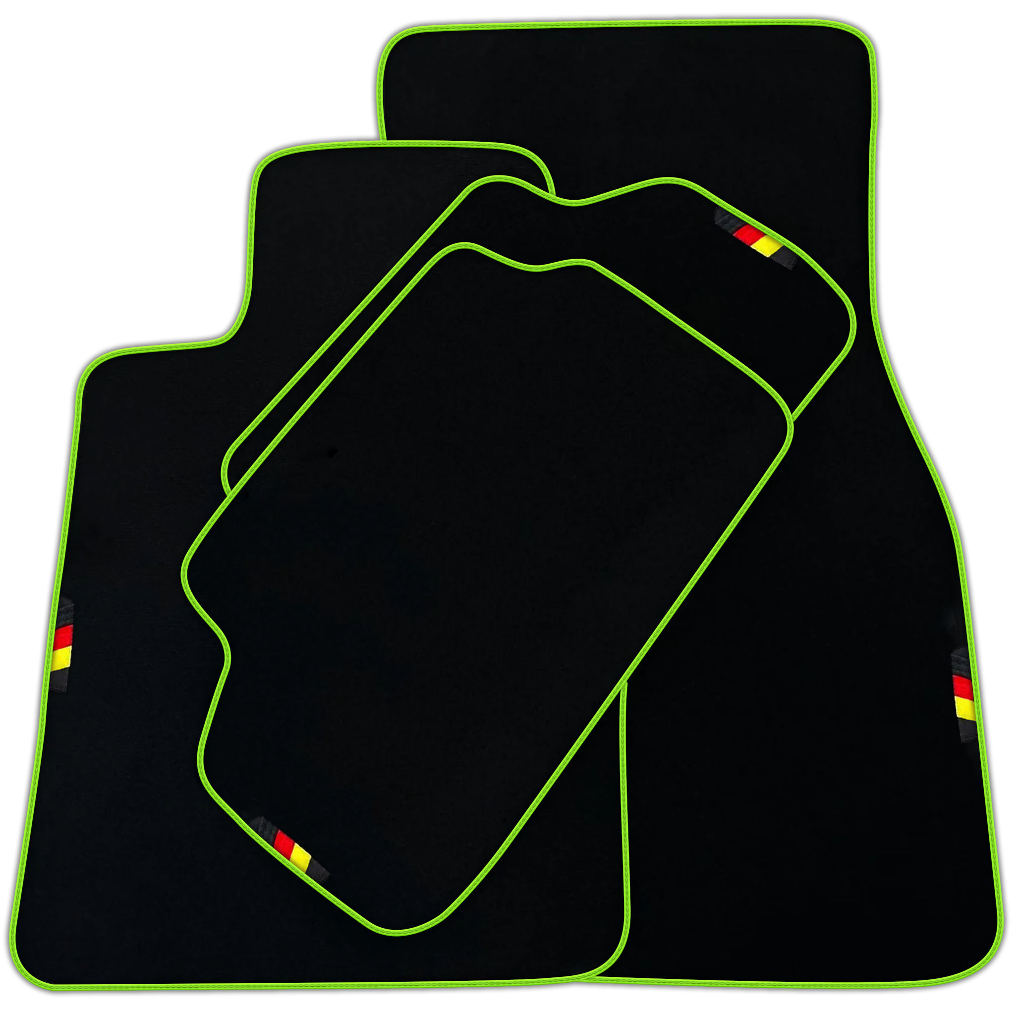 Black Floor Mats For BMW X6 Series G06 Germany Edition | Various Trim Colors