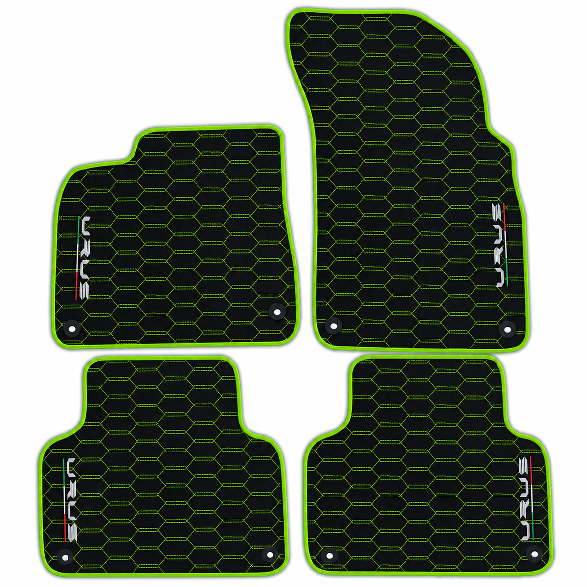 Customizable Floor Mats For Lamborghini Urus Red Tailored Carpets