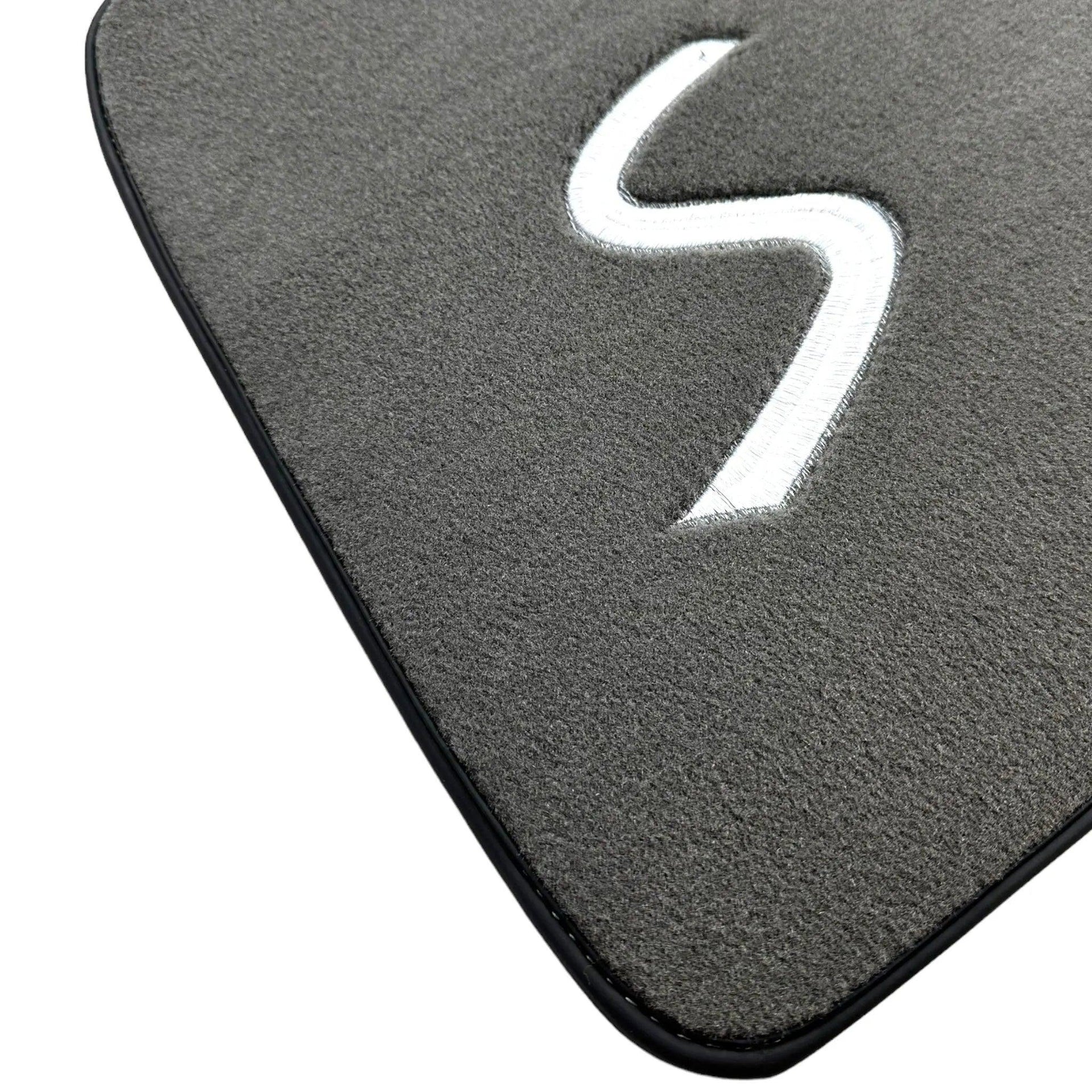 Grey Floor Mats for Mini Cooper / One Electric (2020-2023) - AutoWin