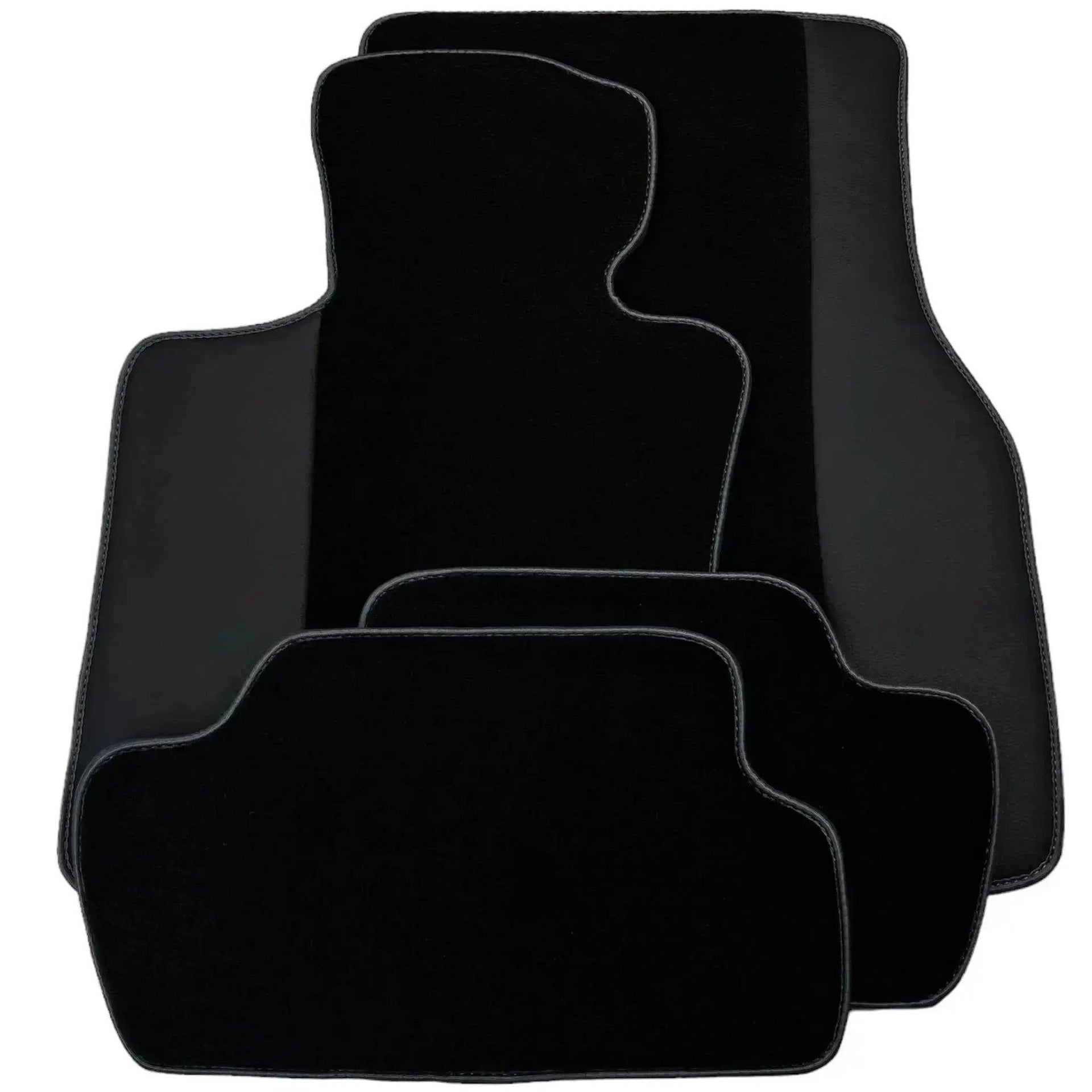 Customizable Black Floor Mats for Mini Cooper / One F56 3-Doors (2014-2023) - AutoWin
