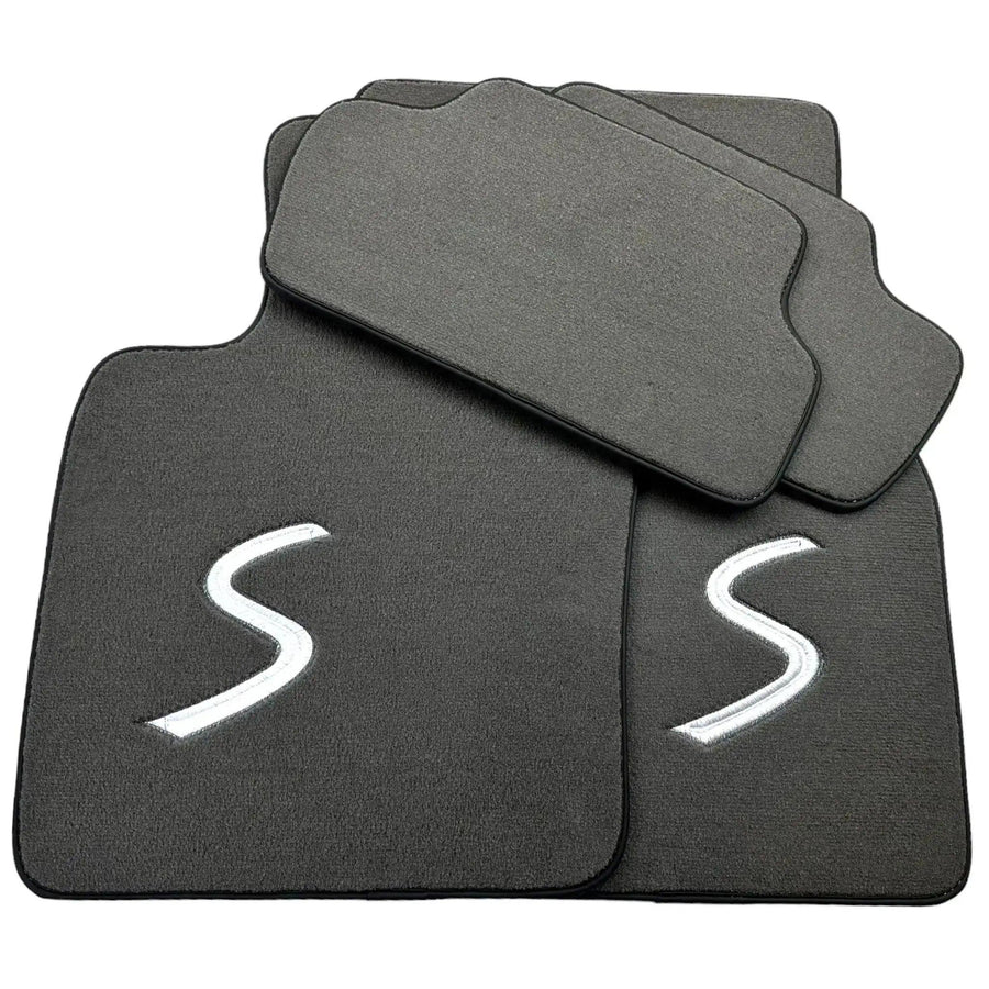 Grey Floor Mats for Mini Cooper/One R50 (2001-2007) - AutoWin