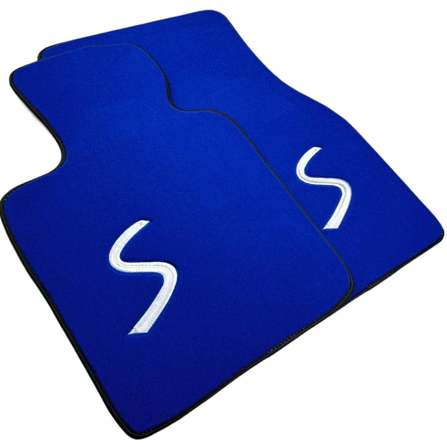 Blue Floor Mats for Mini Cooper/One R50 (2001-2007) - AutoWin
