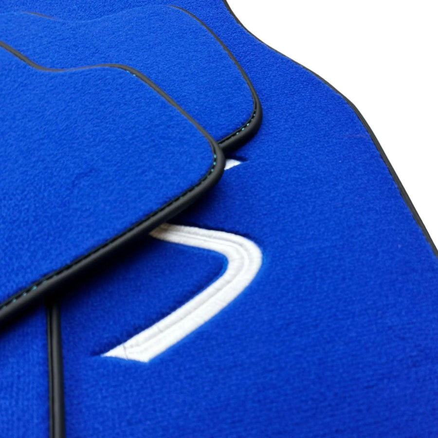 Blue Floor Mats for Mini Cooper/One R50 (2001-2007) - AutoWin