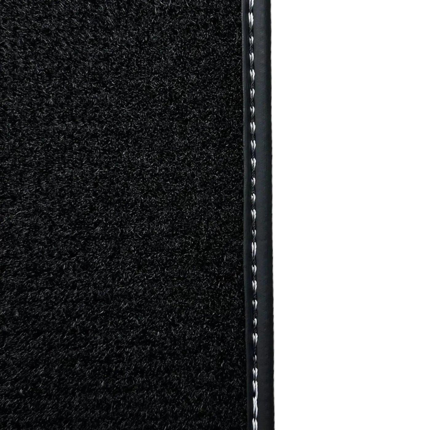 Black Floor Mats for Mini Cooper / One R53 (2001-2007) Cooper S with Leather - AutoWin
