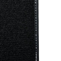 Black Floor Mats for Mini Cooper / One R53 (2001-2007) Cooper S with Leather - AutoWin