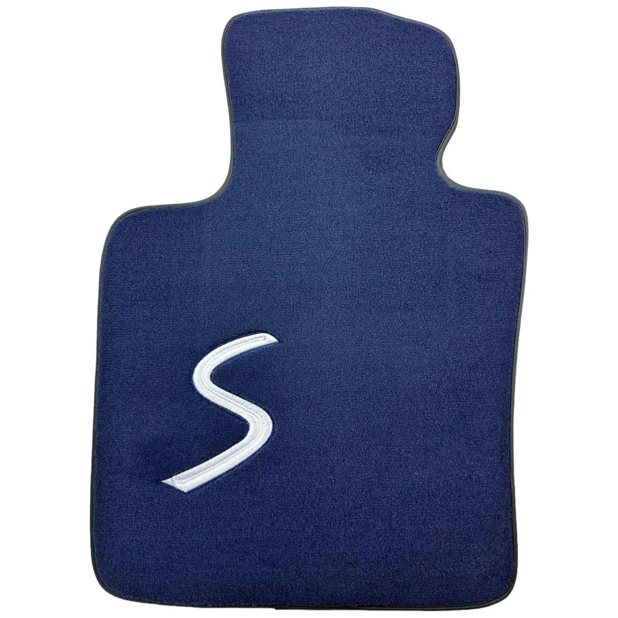 Dark Blue Floor Mats for Mini Cooper / One R56 (2007-2014) - AutoWin