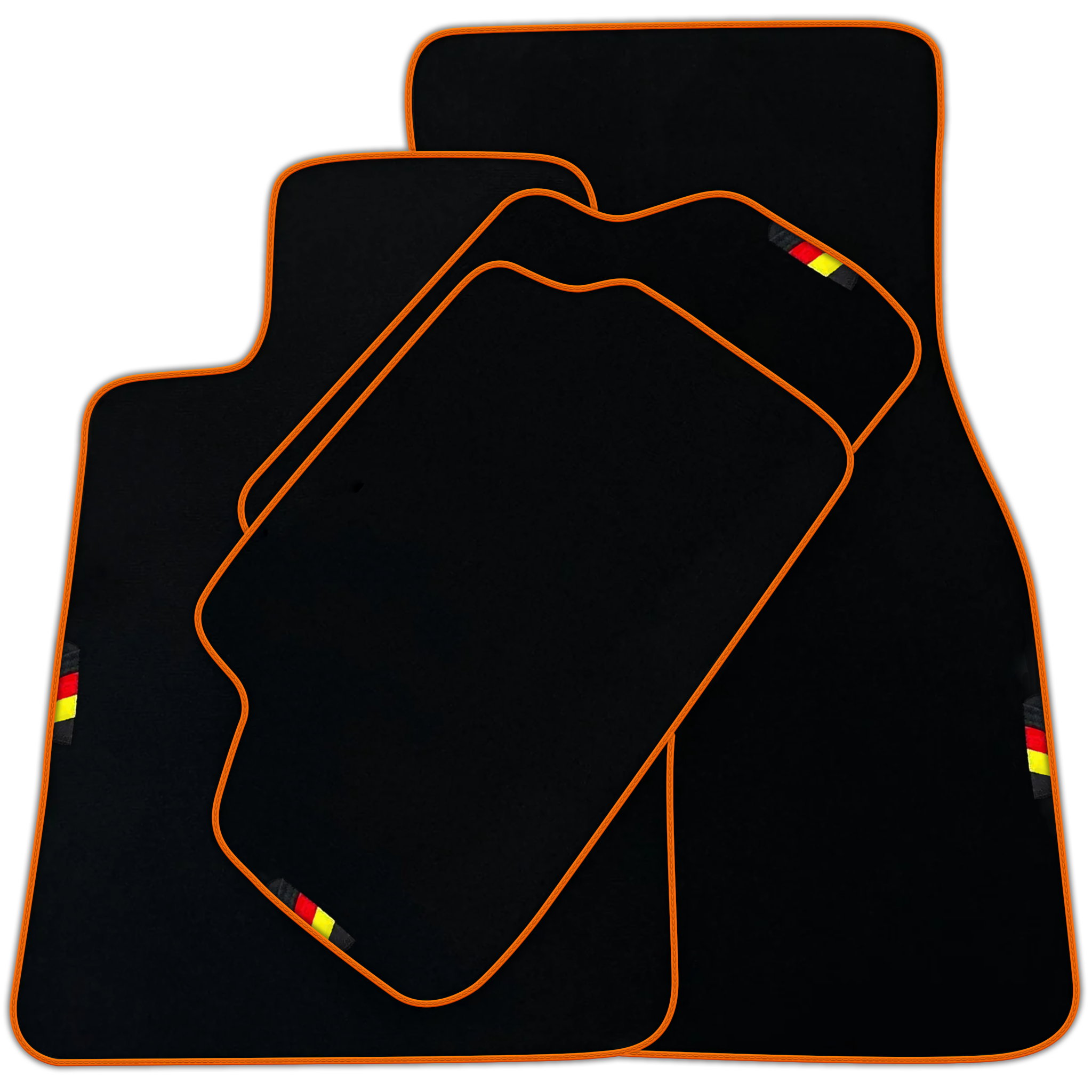 Black Floor Mats For BMW X6 Series G06 Germany Edition | Various Trim Colors