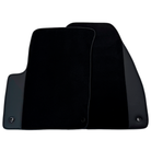 Black Floor Mats for Jeep Avenger (2023-2024) Electric with Leather | AutoWin