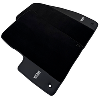 ER56 Design Black Floor Mats for Jeep Renegade (2014-2018) Co Driver without Fixing System Leather