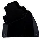 Black Floor Mats for Chrysler PT Cruiser (2001-2010) with Leather | AutoWin
