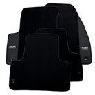 ER56 Design Black Floor Mats for Dodge Journey (2008-2011) with Leather