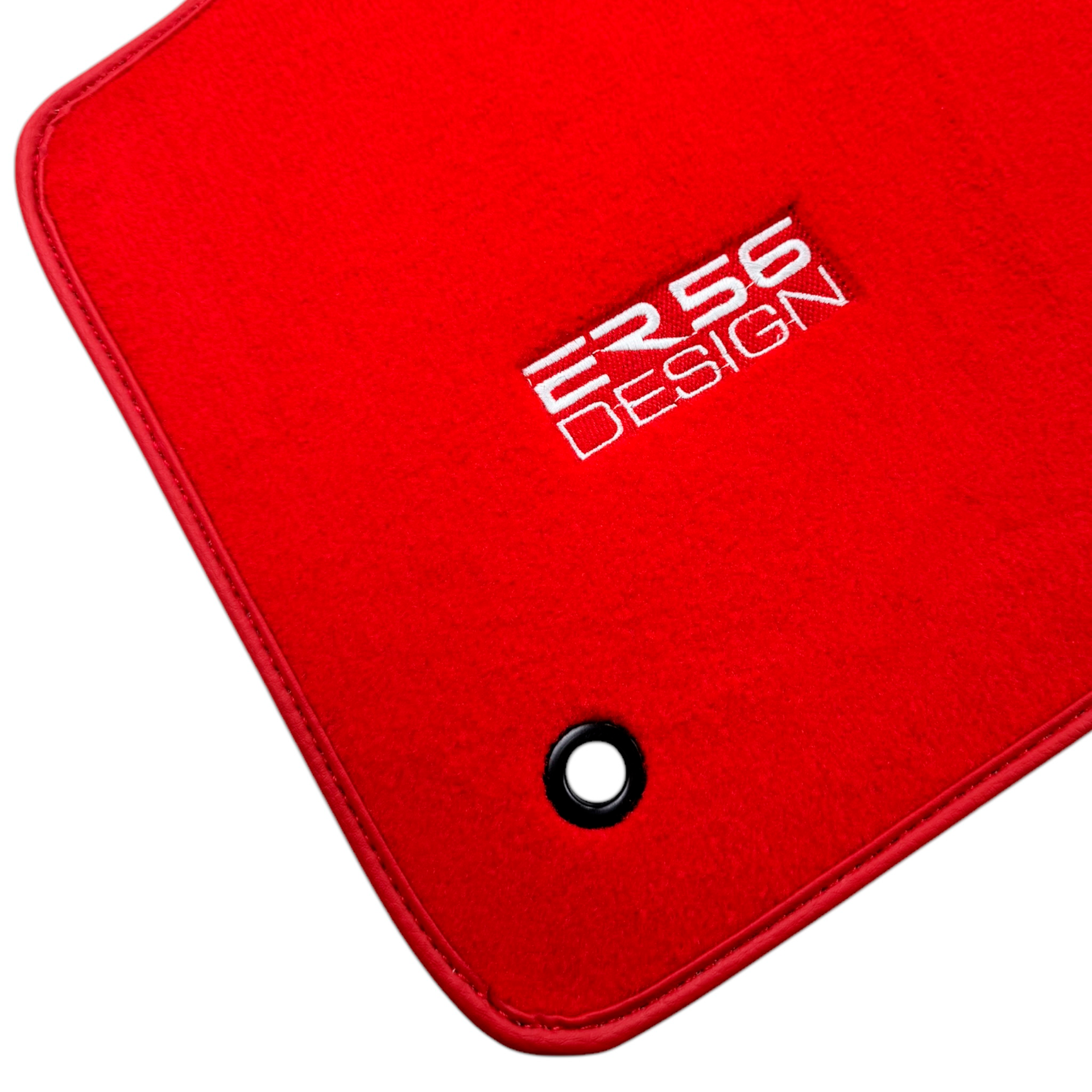 Red Floor Mats for Chrysler Voyager/Grand Voyager (1988-2020) by ER56 Design