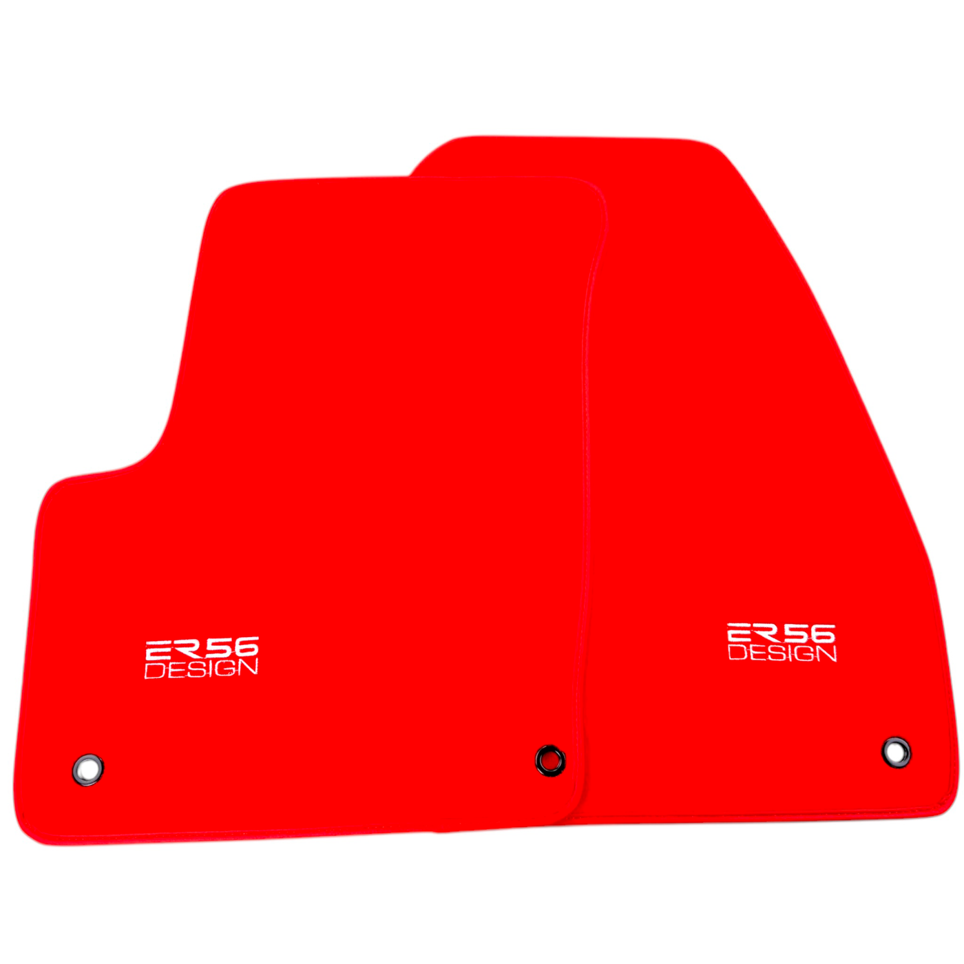 Red Floor Mats for Chevrolet Malibu 5th Generation Sedan (1997-2005) by ER56 Design