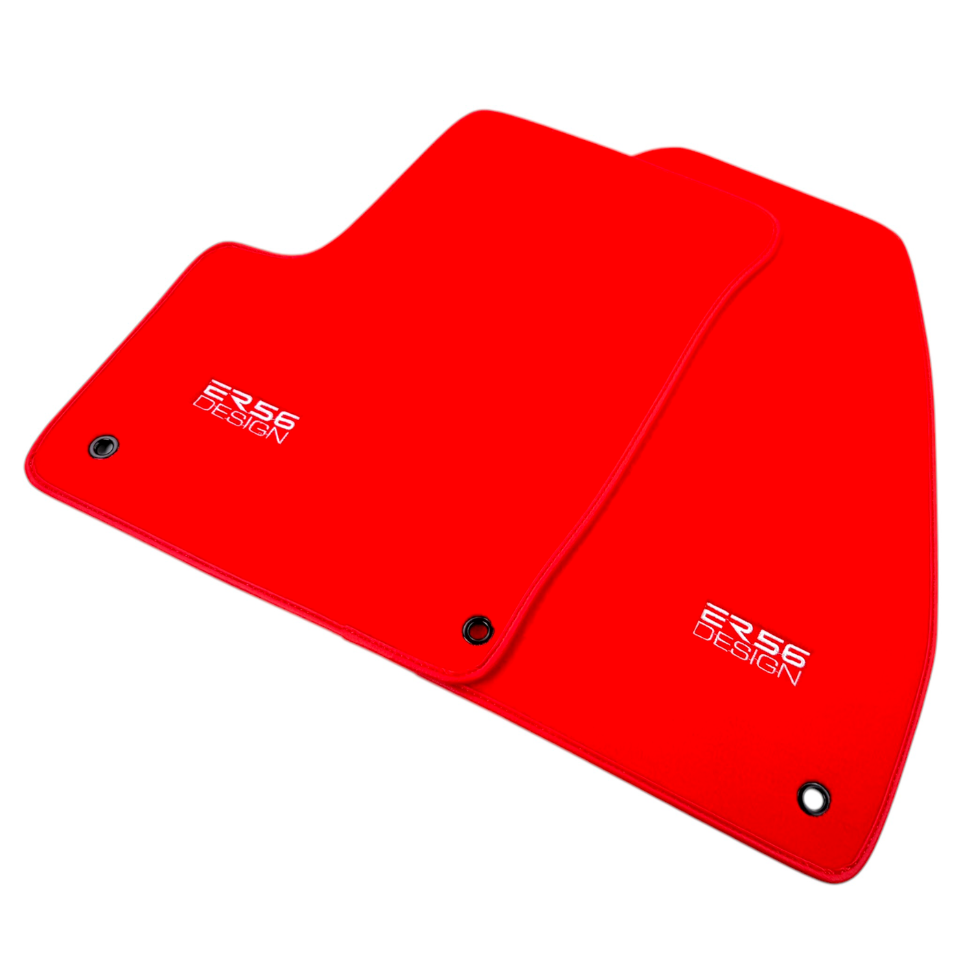 Red Floor Mats for Chevrolet Camaro Fifth Generation (2010-2015) by ER56 Design