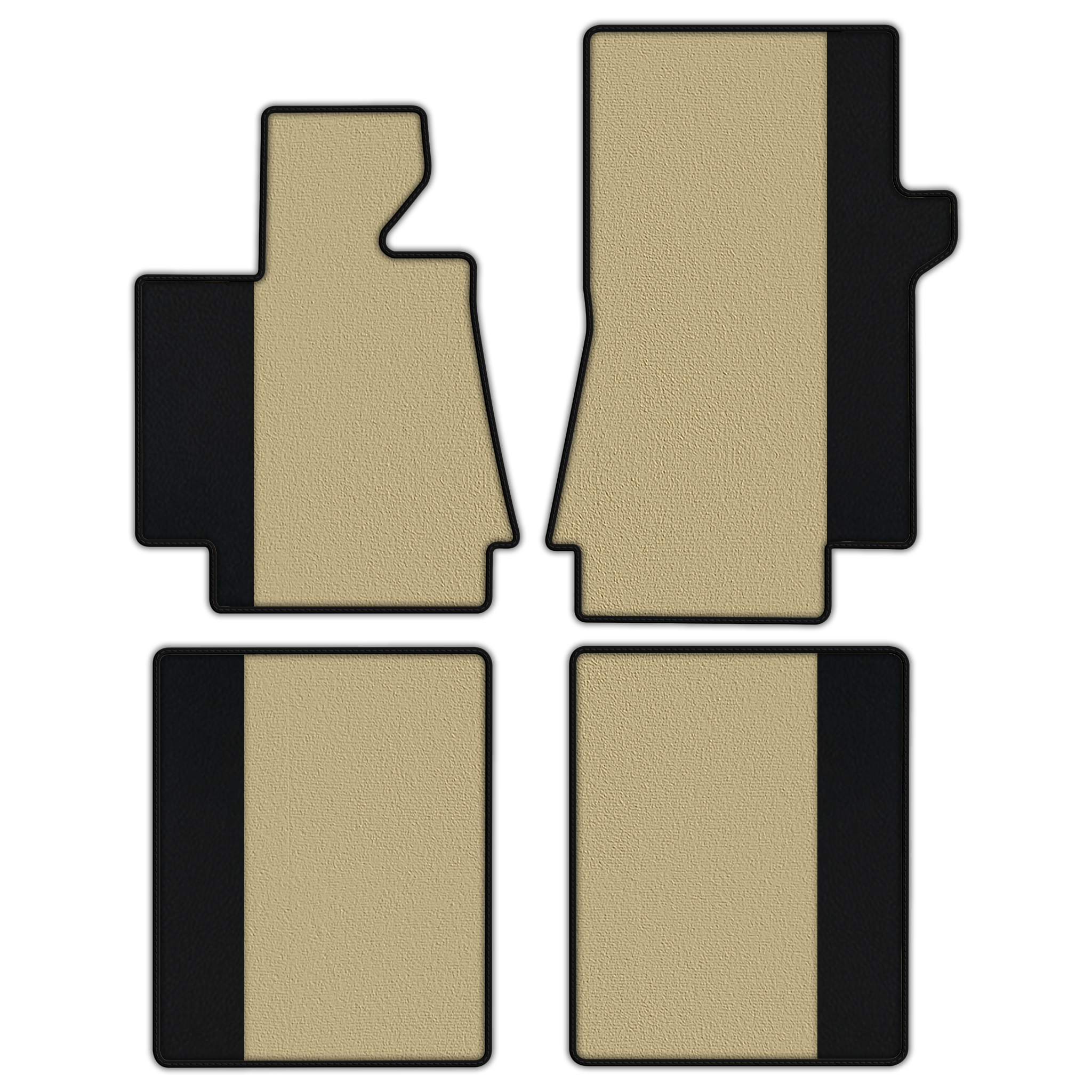 Customizable Premium Carpet & Leather Floor Mats for Bugatti Chiron