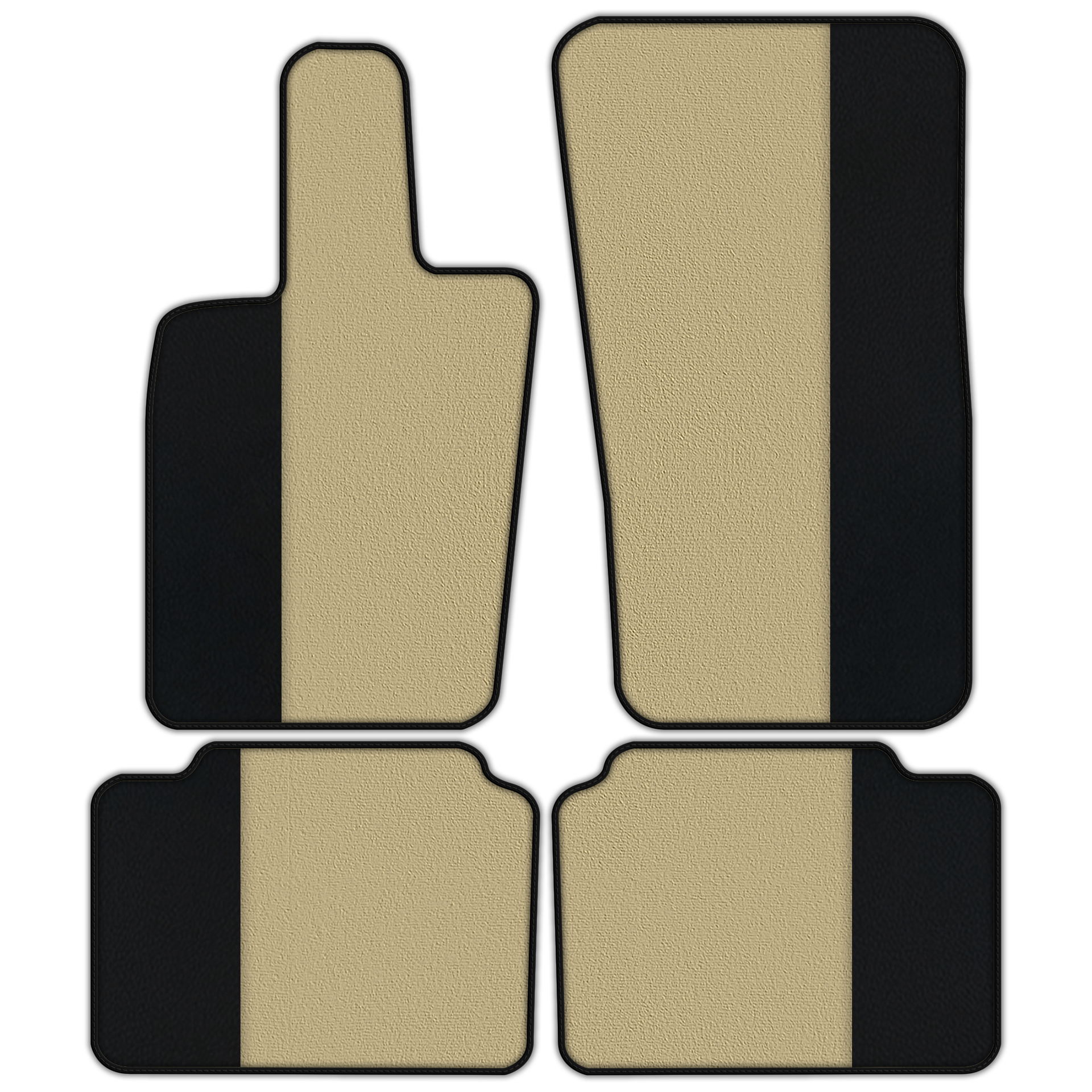 Gray Floor Mats for Porsche Panamera (2017-2023) | ER56 Design - AutoWin